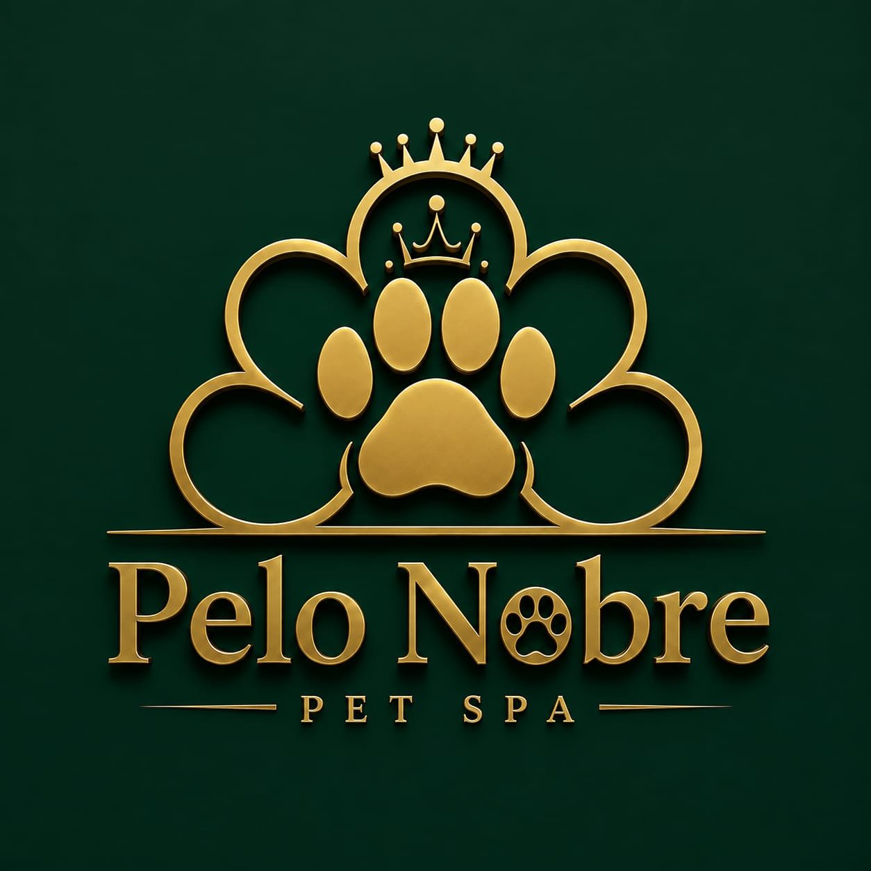 Logo oficial Pelo Nobre Pet Spa